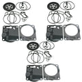 3X Carburetor Rebuild Kits for Yamaha GP1200 XL1200 (Mikuni SBN-I)