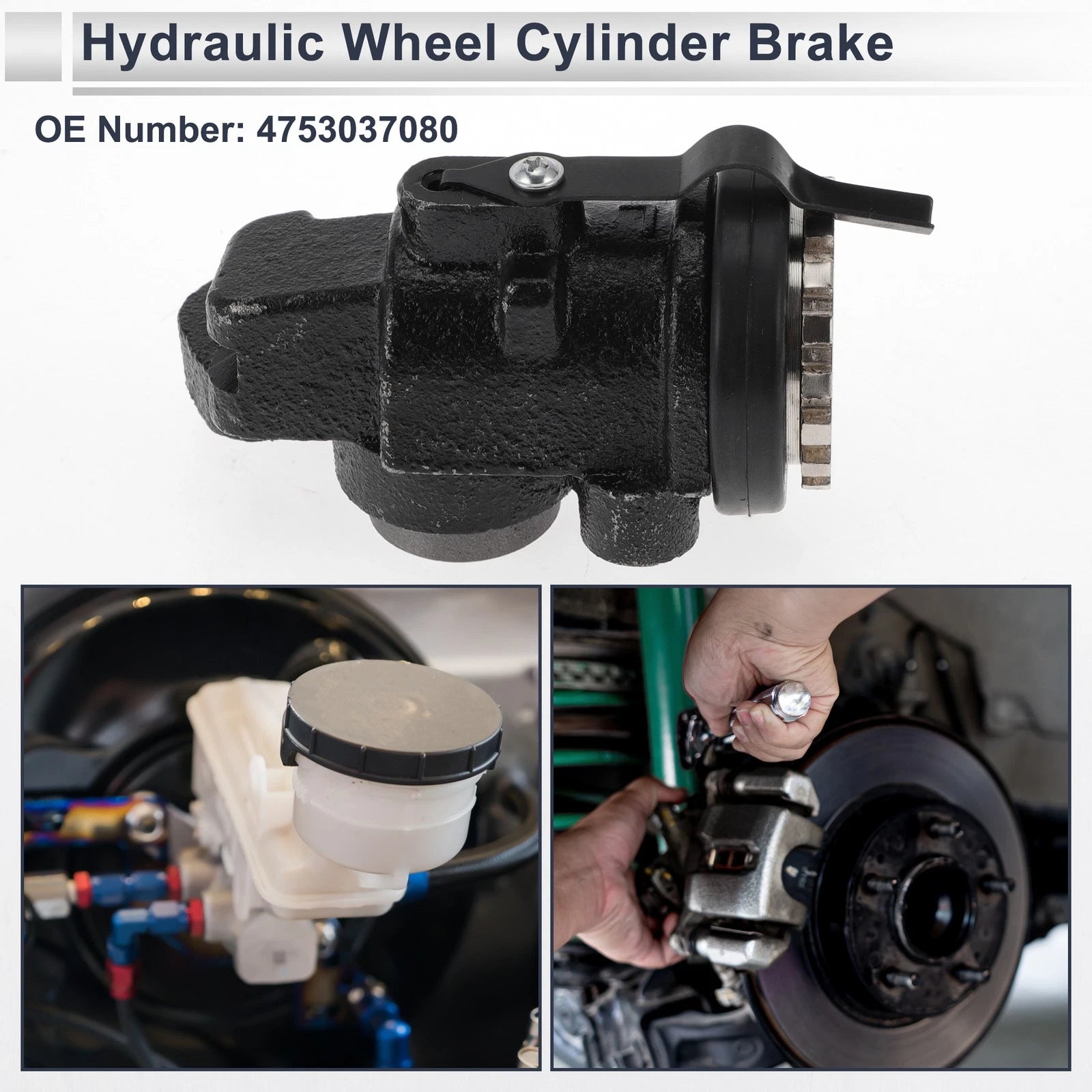 Brake Wheel Cylinder Front Left Replacement for Toyota Dyna 400 (2000–2006)