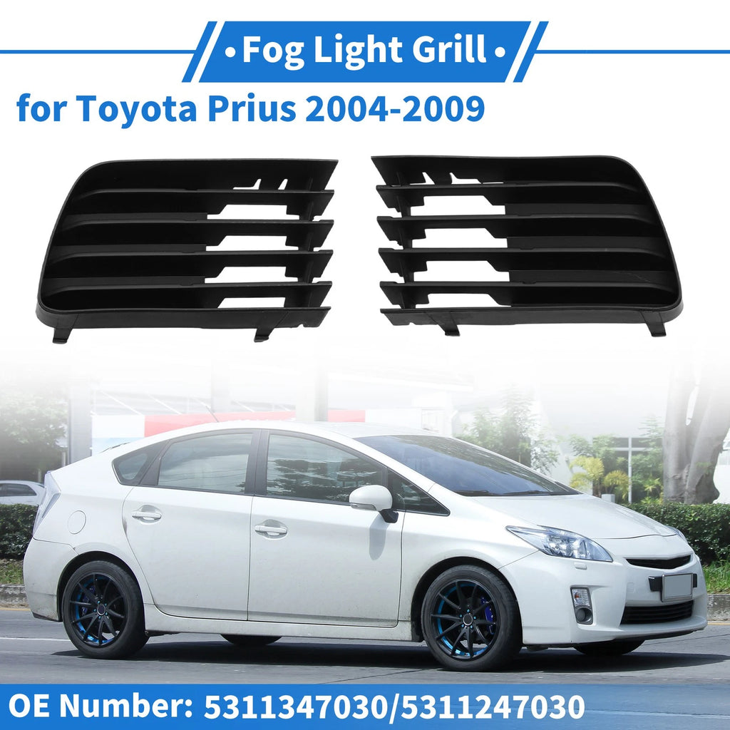 Front Left Fog Light Grille Replacement for Toyota Prius (2004–2009)
