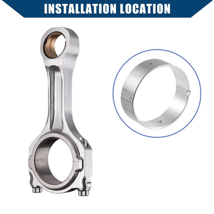 Connecting Rod Bearing Shell Set Replacement for Hyundai Kia (2008–2018)