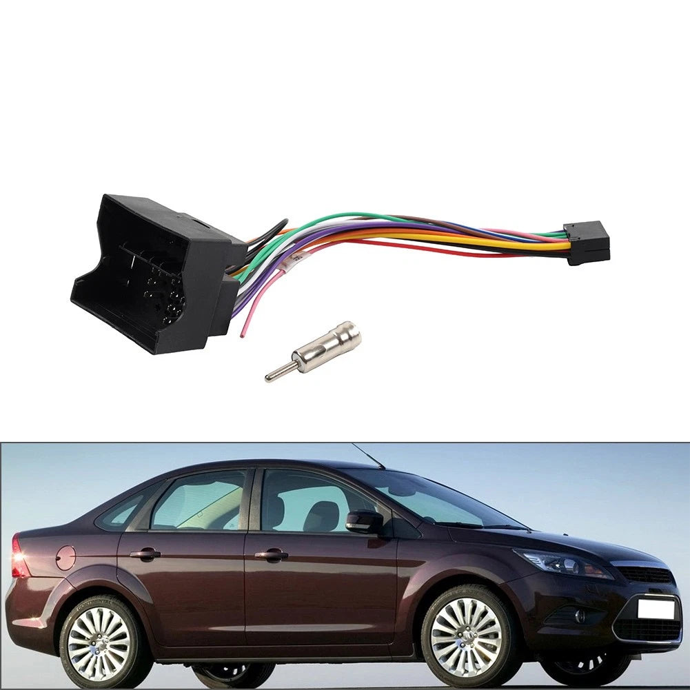 16PIN Power Wiring Harness Adapter for Ford Focus C-MAX Fiesta Kuga (2000–2023)