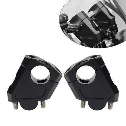 1 1/8" Handlebar Mount Clamp Riser for Honda Suzuki Kawasaki