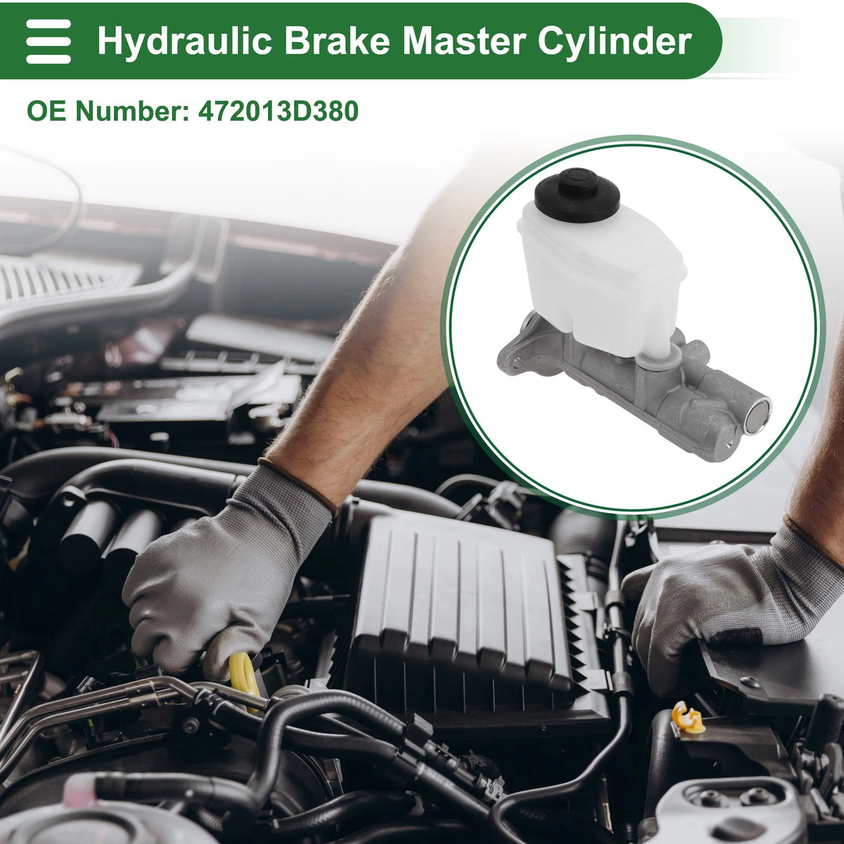 Brake Master Cylinder Reservoir No. 472013D380 for Toyota 4Runner (1996–2000)