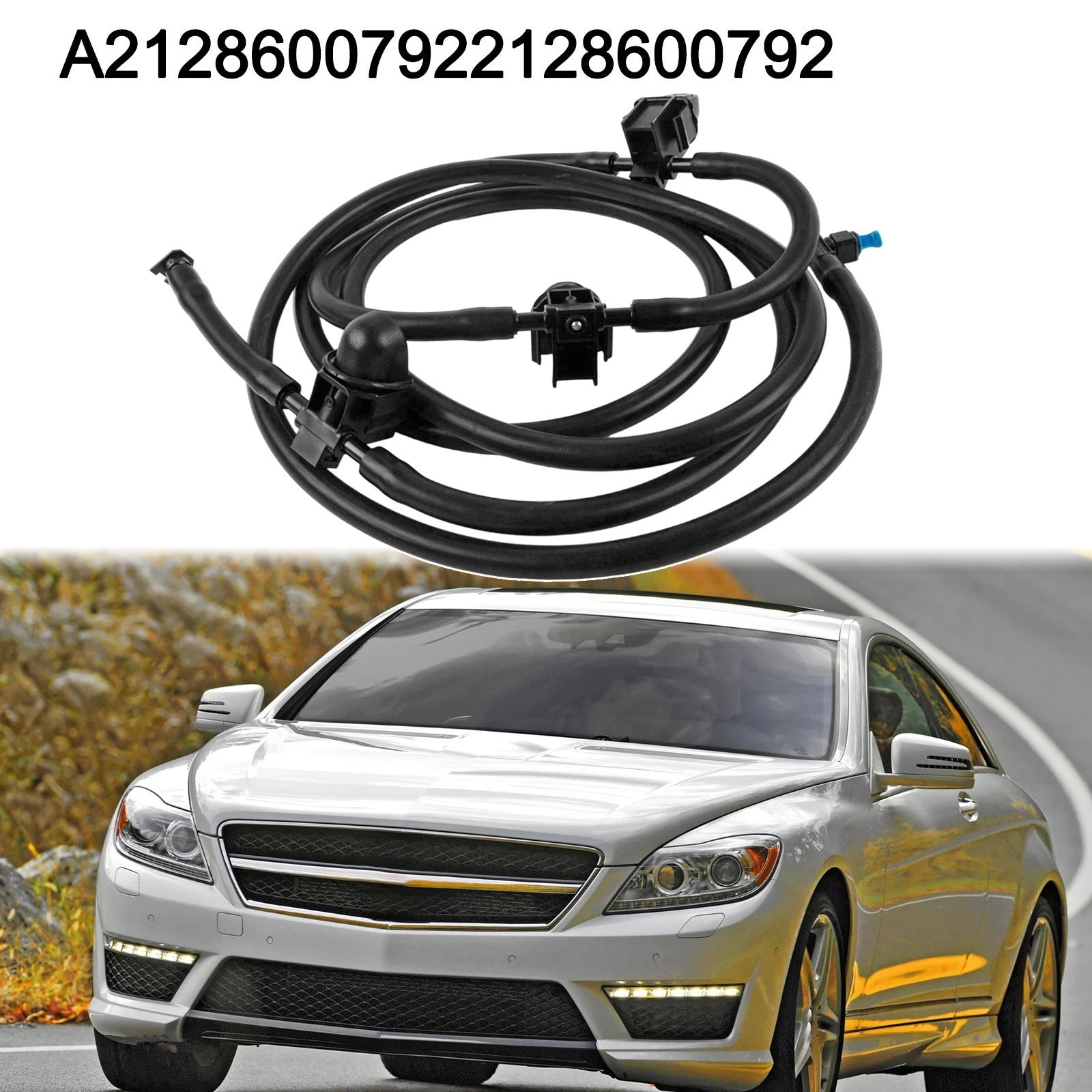 Windshield Washer Nozzle Jet Hose for Benz Models