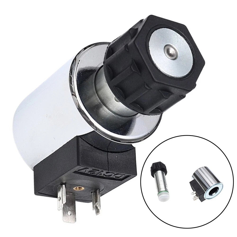 Hydraulic Solenoid Coil 23mm ID 50mm Height DC 12V 24V