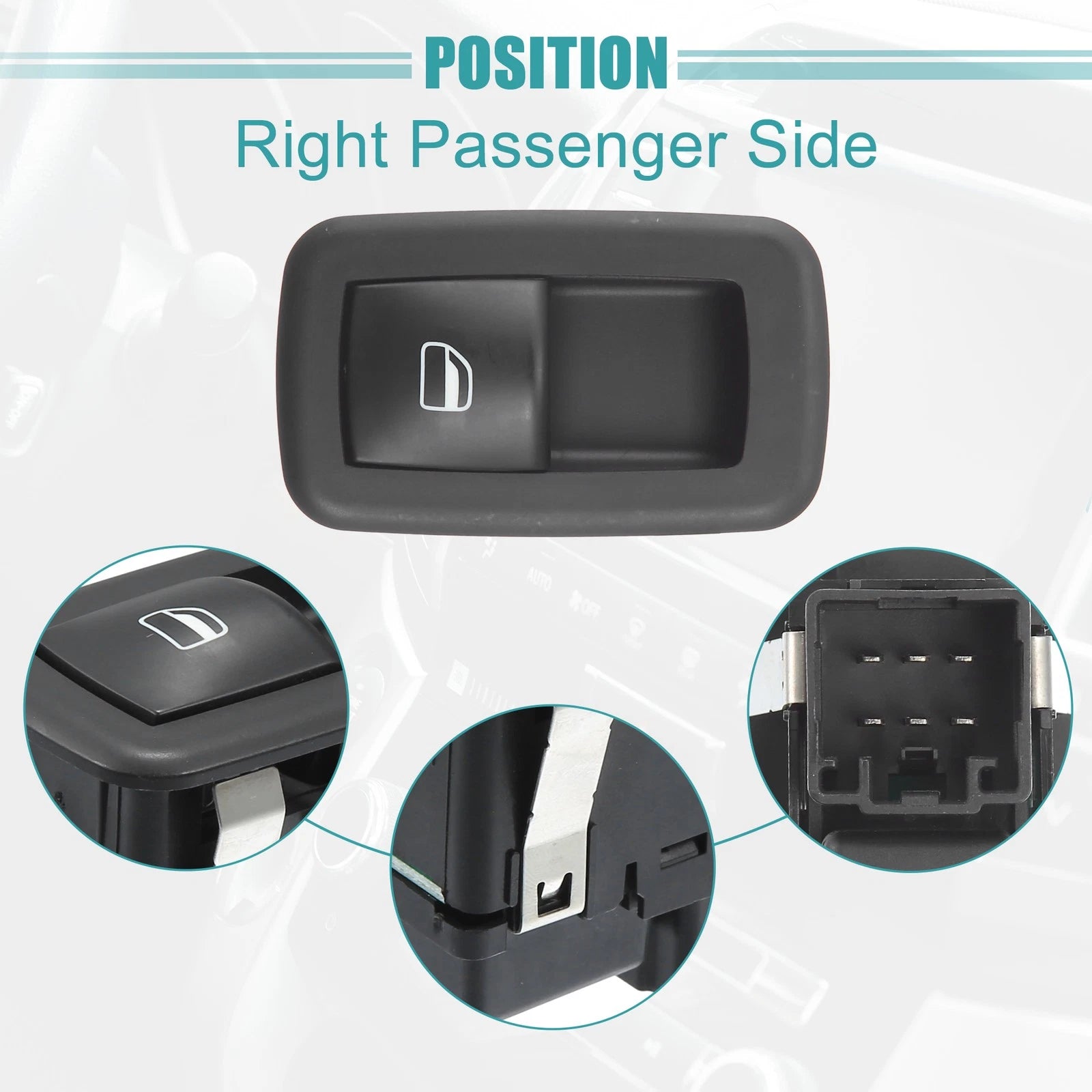 Passenger Car Power Window Switch for Ram 1500 2500 3500 (2019–2023)