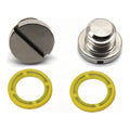 2X Drain Screw Kit for Mercury Mercruiser Gearcase (10-79953Q)