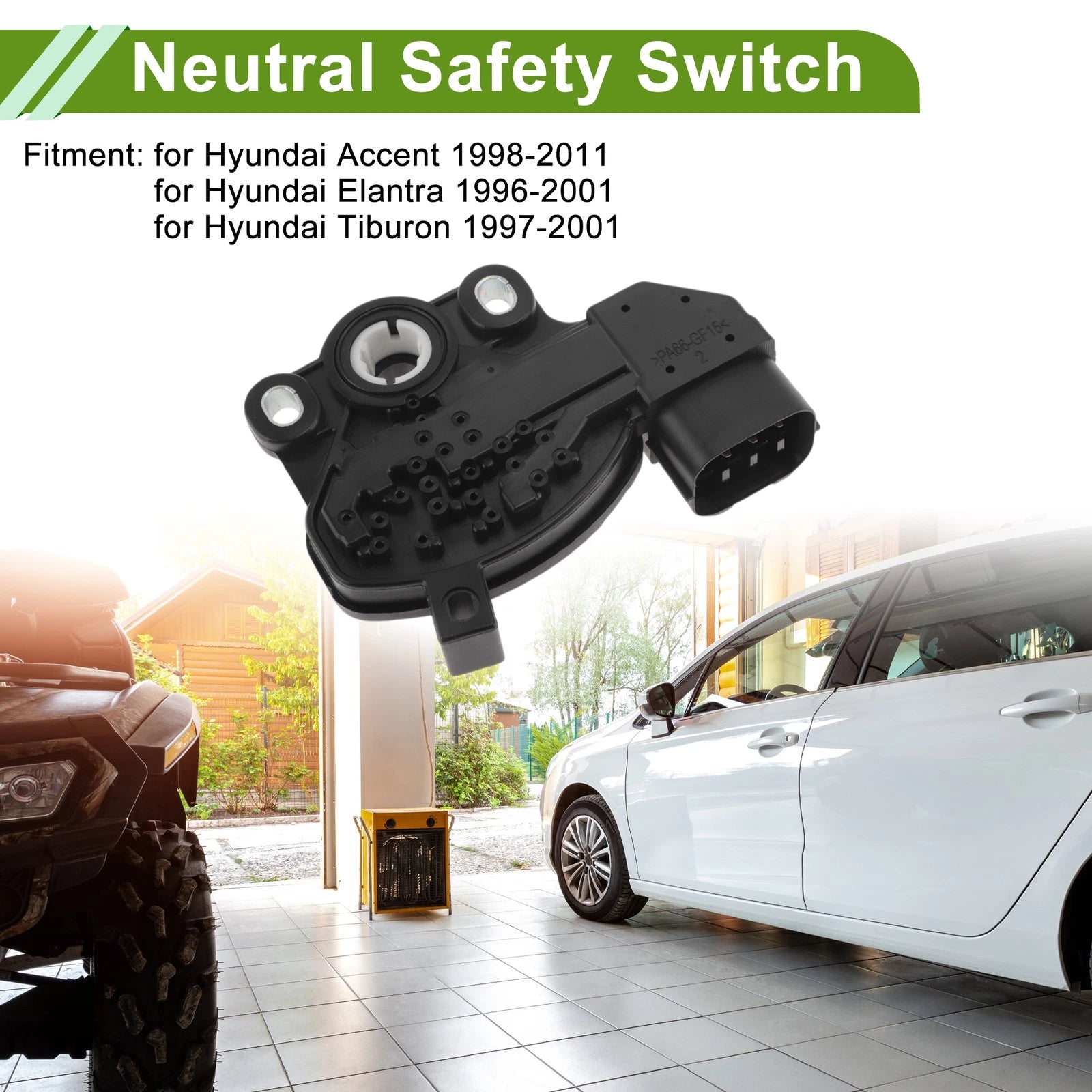 Neutral Safety Switch Replacement for Hyundai Accent (1998–2011)
