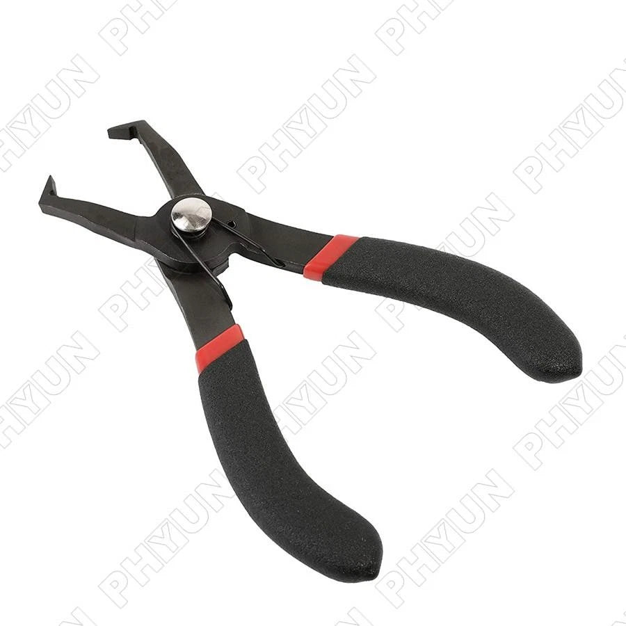 30° Push Retainer Pin Pliers for Universal Use (Plastic Poly Rivet)