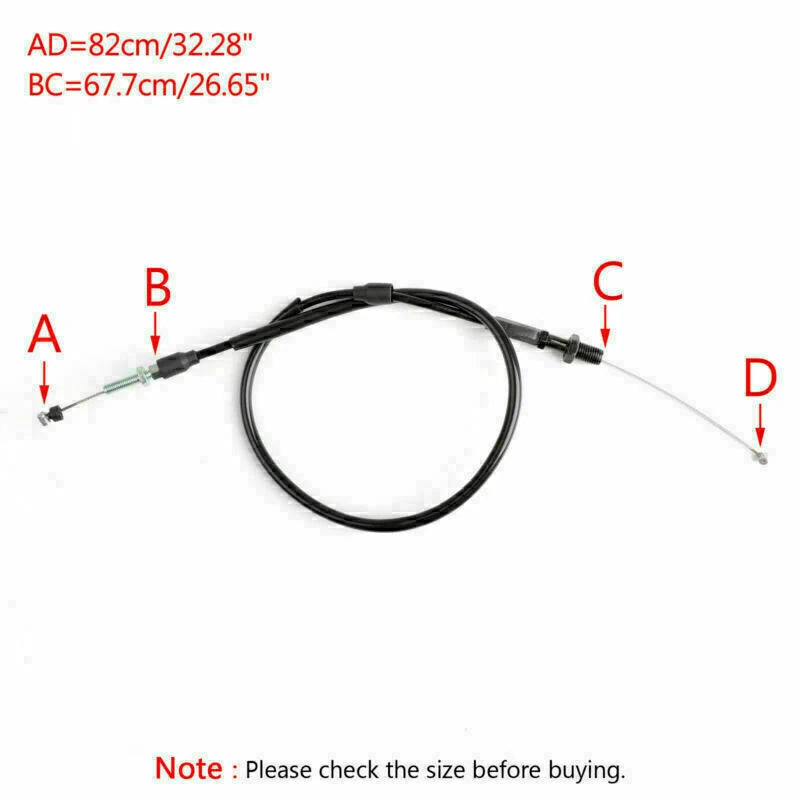 Throttle Cable for Ducati 696 796 1100 (2008–2016) T9