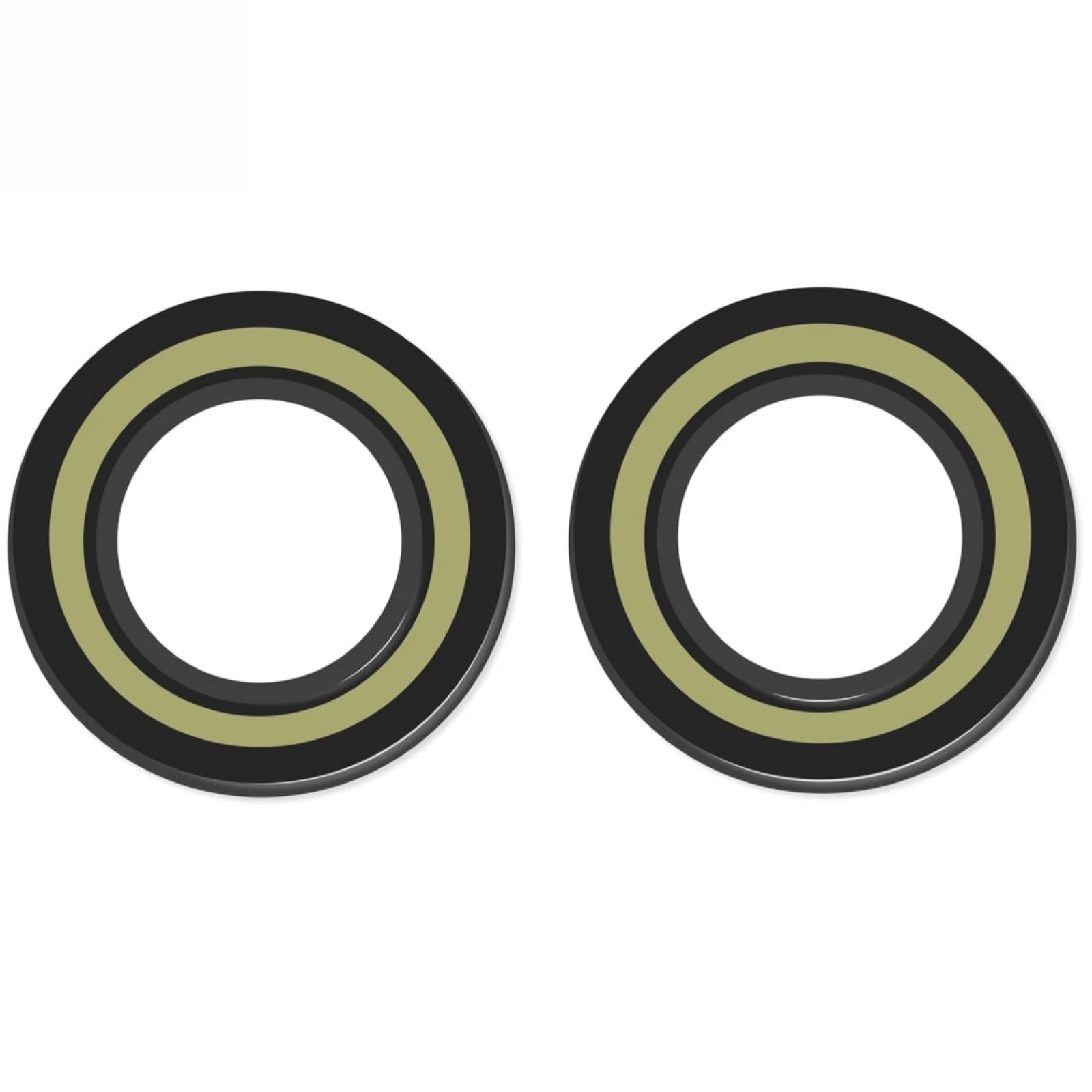 2X Outboard Drive Shaft Oil Seal for Yamaha (30HP–60HP) 93101-23070, 18-0297