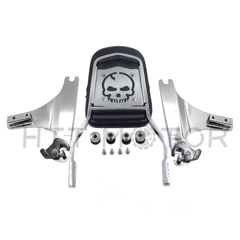 Quick Detachable Sissy Bar Passenger Backrest for Harley Davidson Softail (2000–2023)