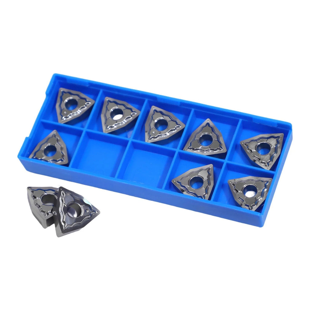 10pcs WNMG080408HA Carbide Inserts for Aluminum Processing