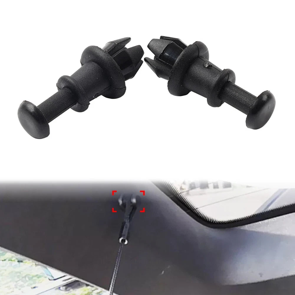 2X Rear Boot Parcel Shelf String Clips for Audi A3 8P 8V Q2 Q3 Q5