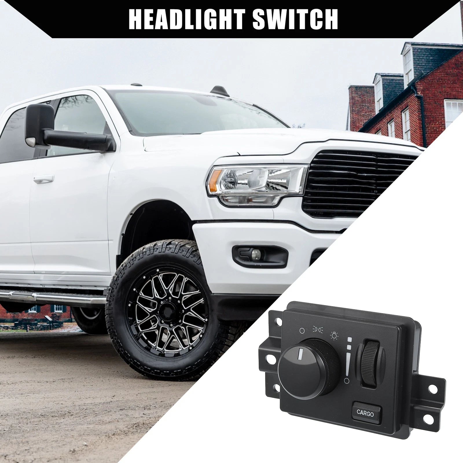 Headlight Switch Replacement for Dodge Dakota Ram 1500 2500 3500 (2011–2015)