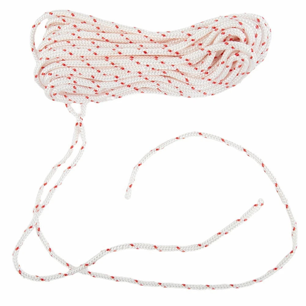 4.5mm x 10m Starter Recoil Pull Cord Rope for Strimmers Chainsaws Blowers