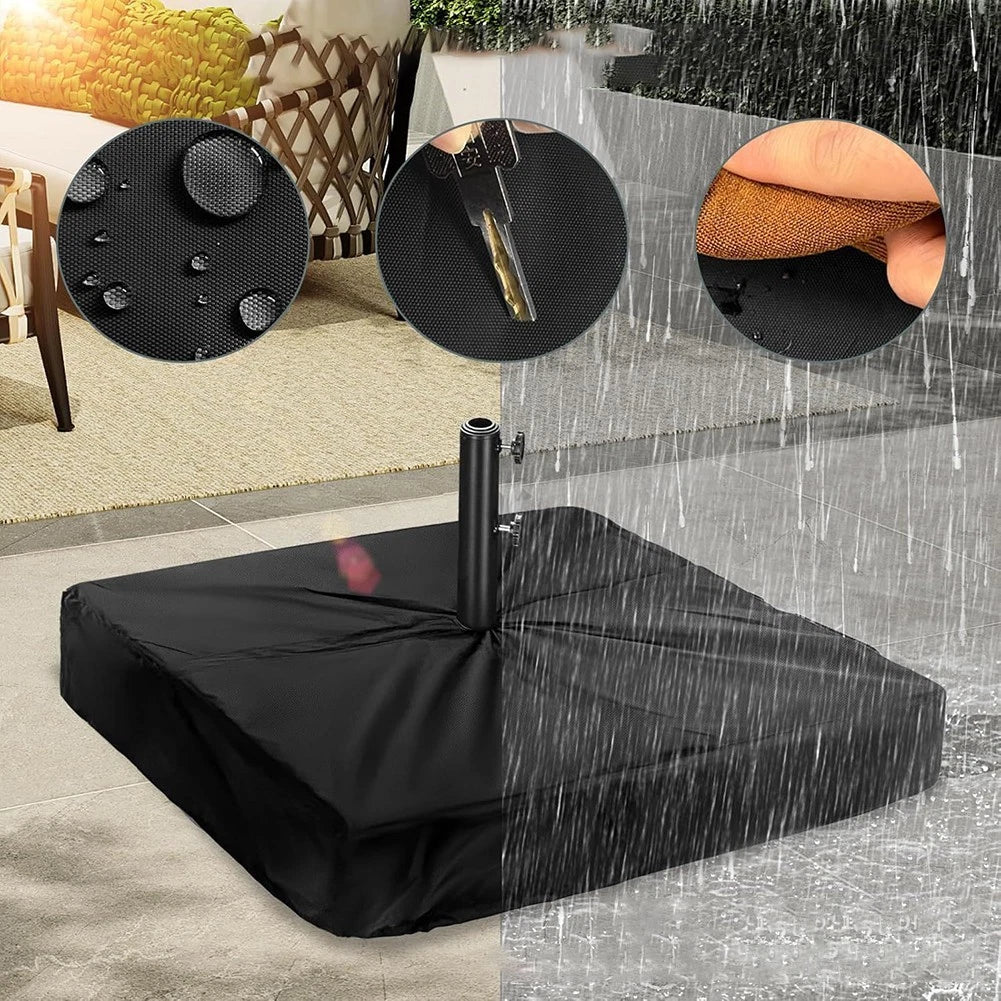 420D Oxford Cloth Dustproof Umbrella Base Cover for Patio (Waterproof)