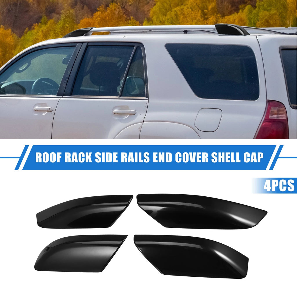 4PCS Roof Rack Side Rails End Covers for Toyota 4Runner N210 (2003–2009)