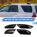 4PCS Roof Rack Side Rails End Covers for Toyota 4Runner N210 (2003–2009)