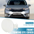 Front Bumper Tow Hook Cover Replacement for Honda Fit Jazz GK5 (2014–2017)