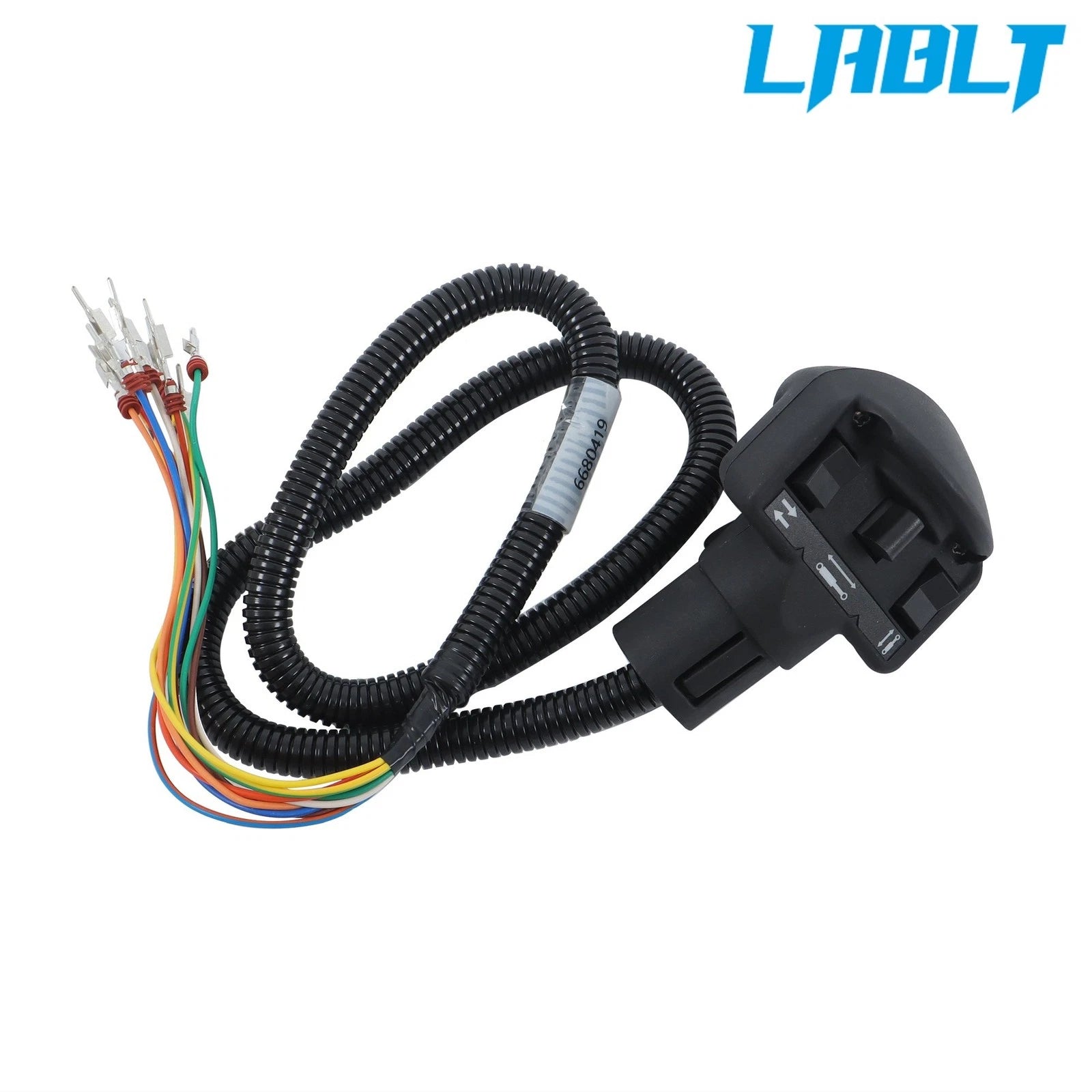 Left Auxiliary 4 Switch Handle for Bobcat T180 T190 T200 T250 (2000–2023)