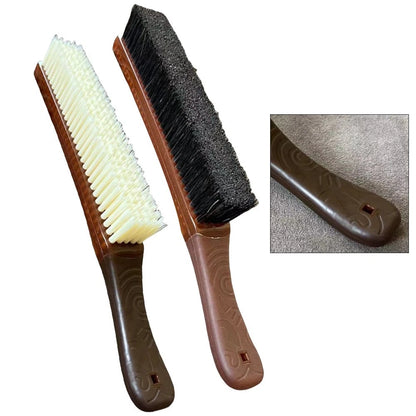 Multi Purpose Brush with Walnut Handle for Clothes and Fabric Cleaning