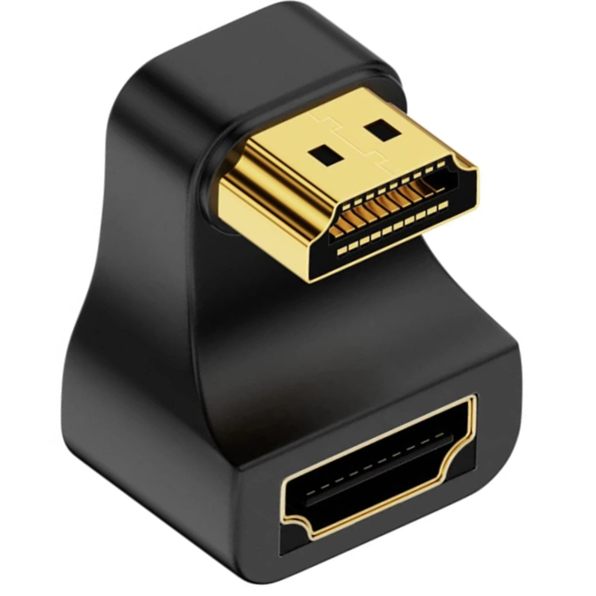 HDMI to HDMI Adapter 2.1 for 4K 8K Devices (180 Degree)