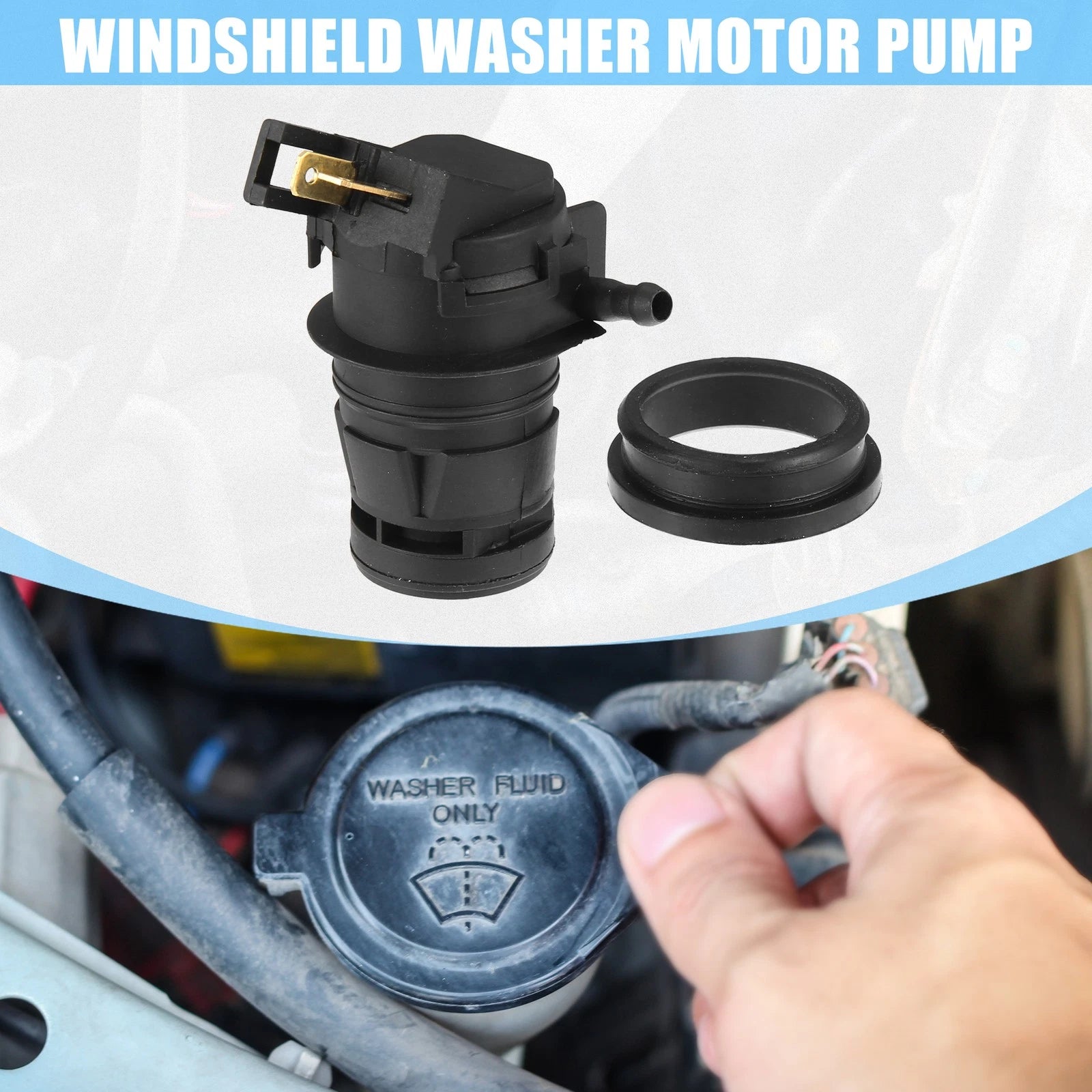 Windshield Washer Pump Motor Replacement for Honda Civic (2006–2011)