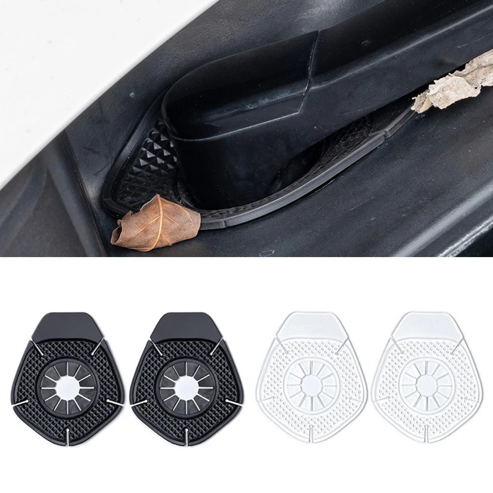 Set of 2 PVC Dustproof Covers for Windshield Wiper Arm Hole Protection