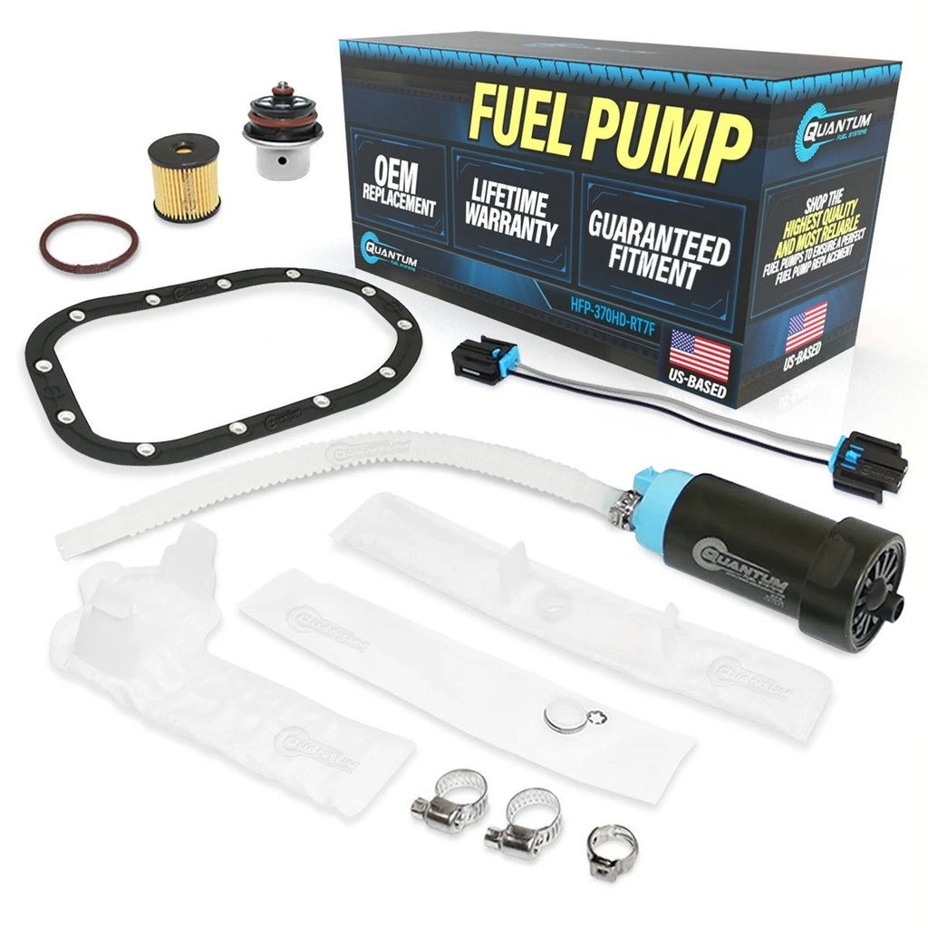 QFS Fuel Pump + Filter Kit + Gasket for Harley-Davidson Dyna (2004–2017) 61016-04B