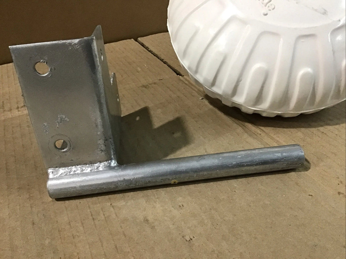 9" Dock Wheel Bumper with Corner Bracket for Taylor Made 1078