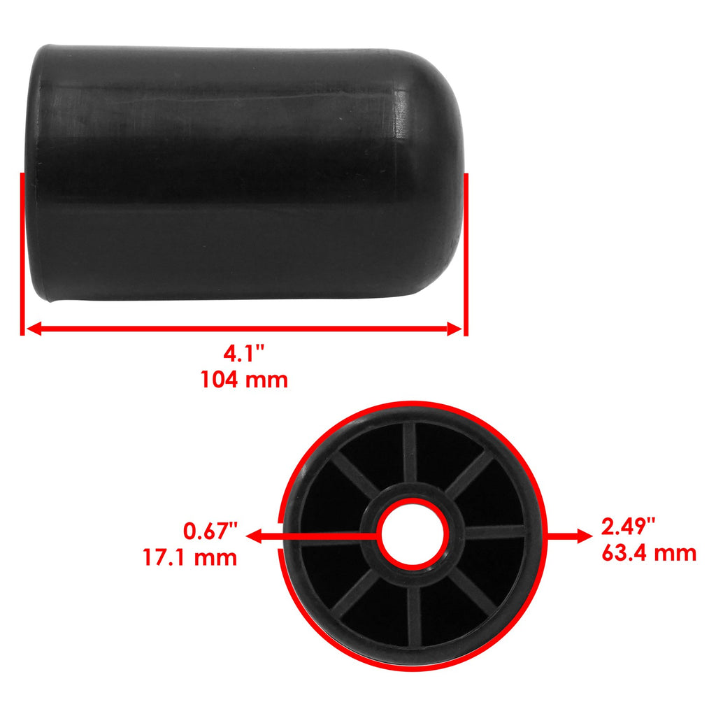 Deck Rounded Roller OEM Replacement for Snapper Simplicity Briggs & Stratton (2010–2010)