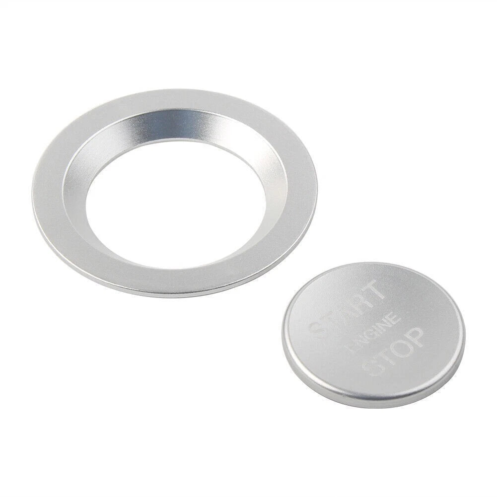 Keyless Engine Push Start Button Ring Cover for Range Rover/Jaguar XJ XFR