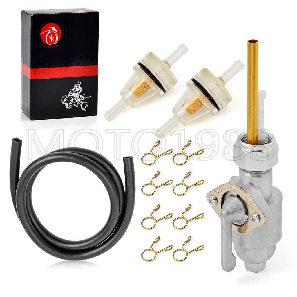 Fuel Tank Valve Petcock Kit for Honda CL175 CB350 CL350 SL350 CB360 CB450 (1968–1976)