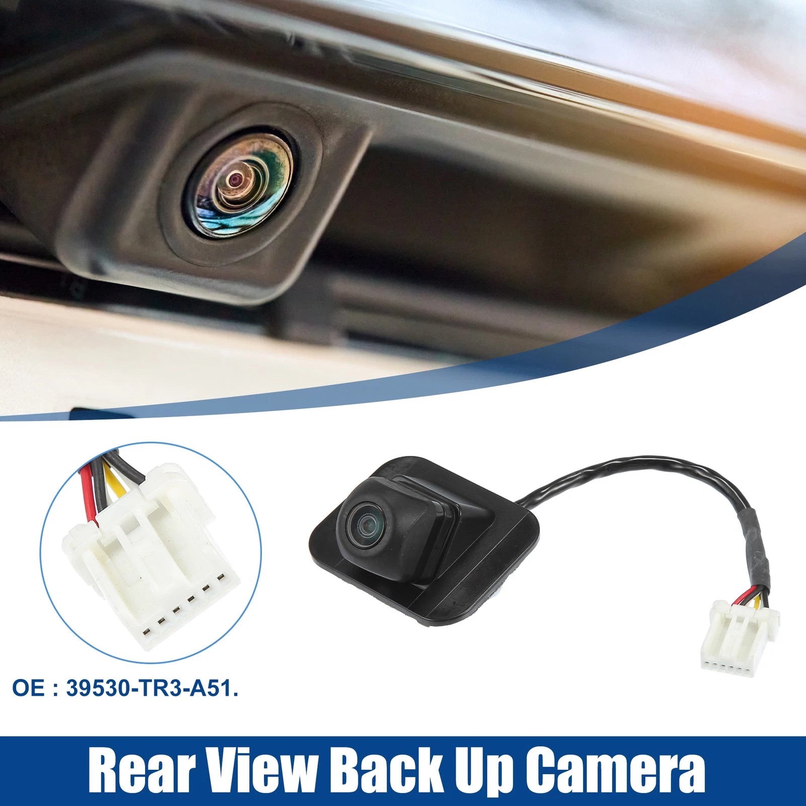 Rear View Backup Camera Replacement for Honda Civic (2013–2015)