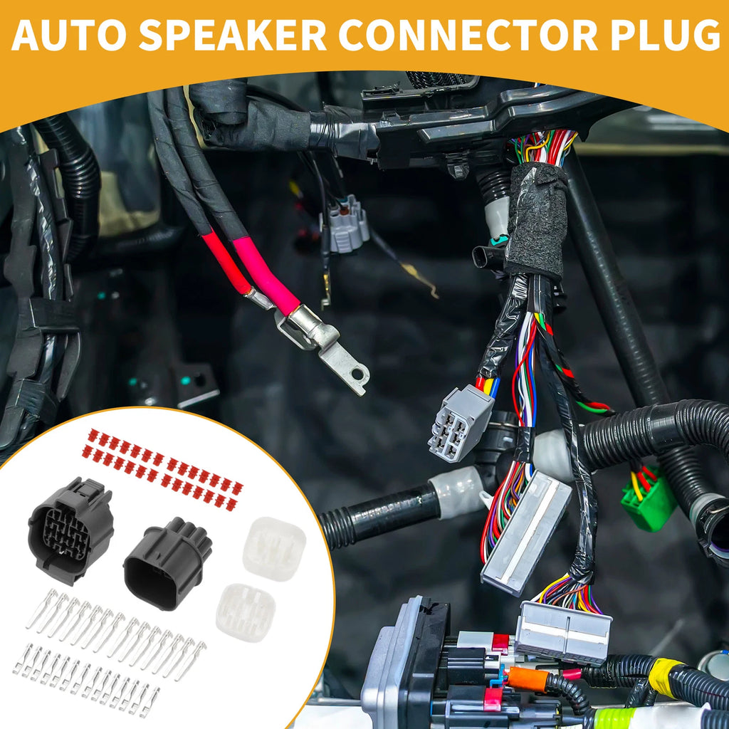 14 Pin Auto Speaker Connector Plug for Honda (1 Set)