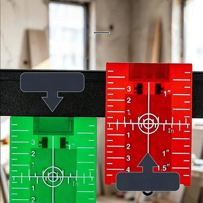 Magnetic Target Board Set for Measuring Tools (10.5x7.5cm)