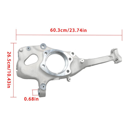 Front Steering Knuckle Set of 2 4G0407254A for Audi A4 A5 A6 S5 (2012–2018)
