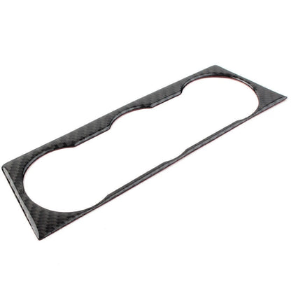 B Carbon Fiber Central Console AC Switch Panel Trim For Subaru Forester 2013-18