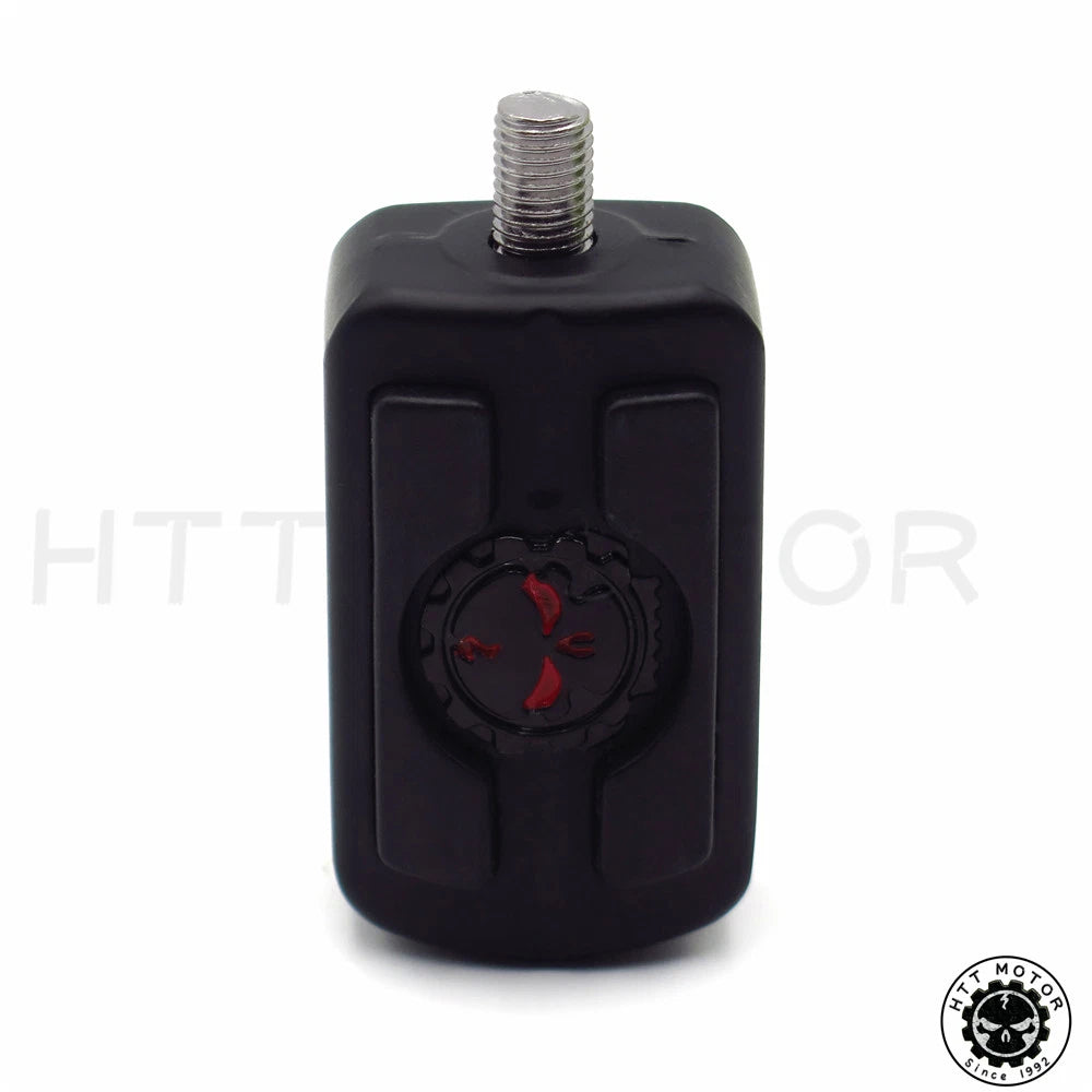 Black Skull Shift Peg Cover for Harley Davidson Motorcycle