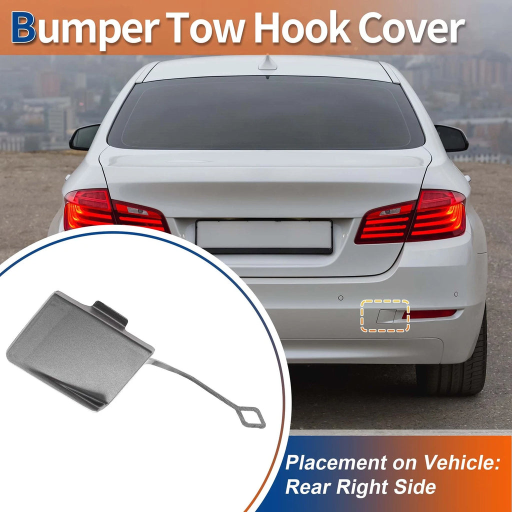 Rear Tow Hook Cover Replacement for BMW 5 Series F10 (2010–2016)