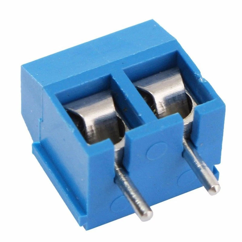40x 2-Pin Screw Terminal Block Connector 5.08mm Pitch PCB Mount