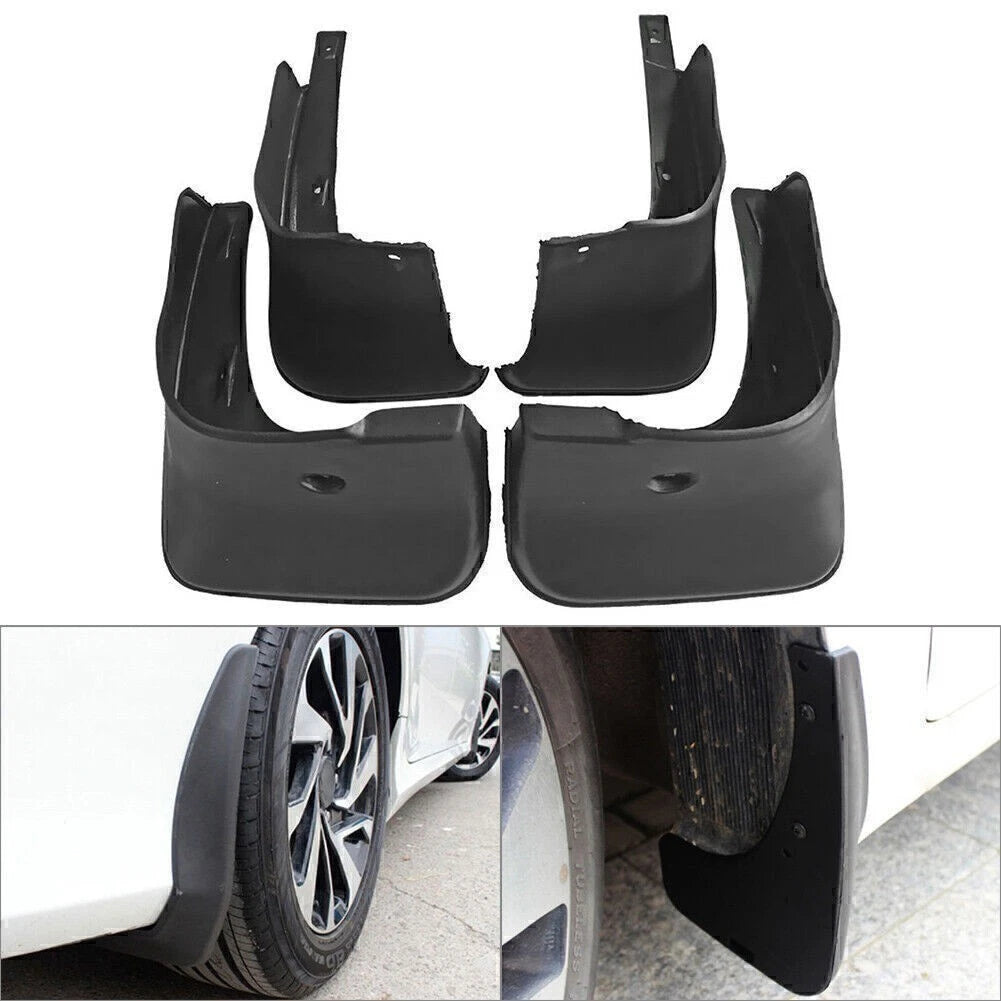 Set of 4 Mud Flaps for Toyota Corolla Altis (2007–2013)