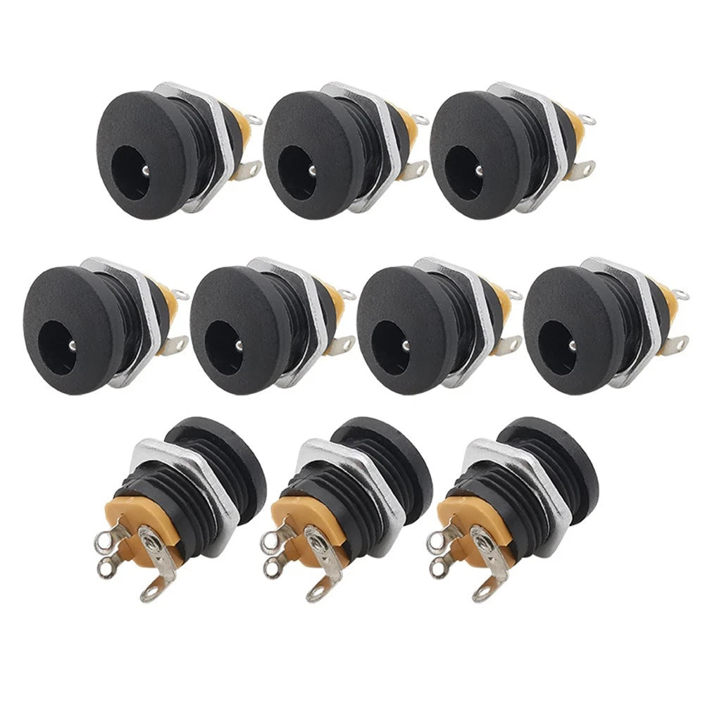 Pack of 10 Power Connectors for Guitar Effects Pedals