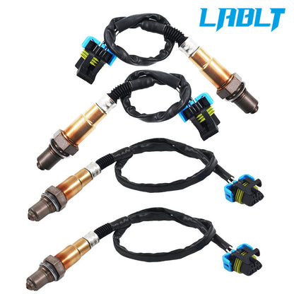 4X Oxygen Sensor for Buick Enclave, Chevrolet Traverse, GMC Acadia (2009–2011)