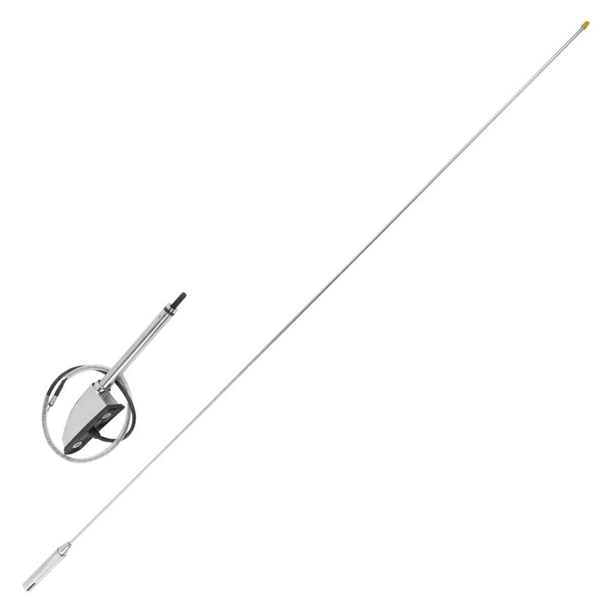 2X Antenna Kit Folding Mount for Honda Goldwing 1800 GL1800 (2001–2017)