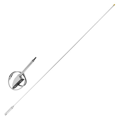 2X Antenna Kit Folding Mount for Honda Goldwing 1800 GL1800 (2001–2017)