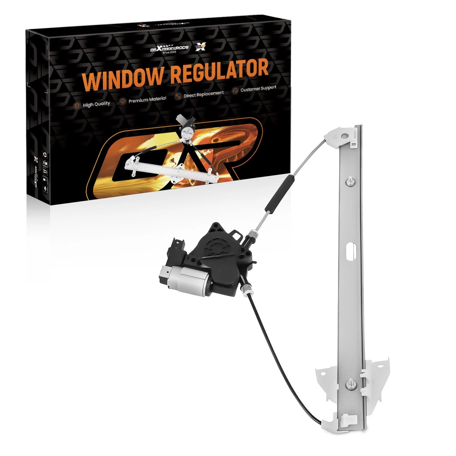 Electric Window Regulator w/ Motor for Mazda CX-7 (2007–2012) Front Right