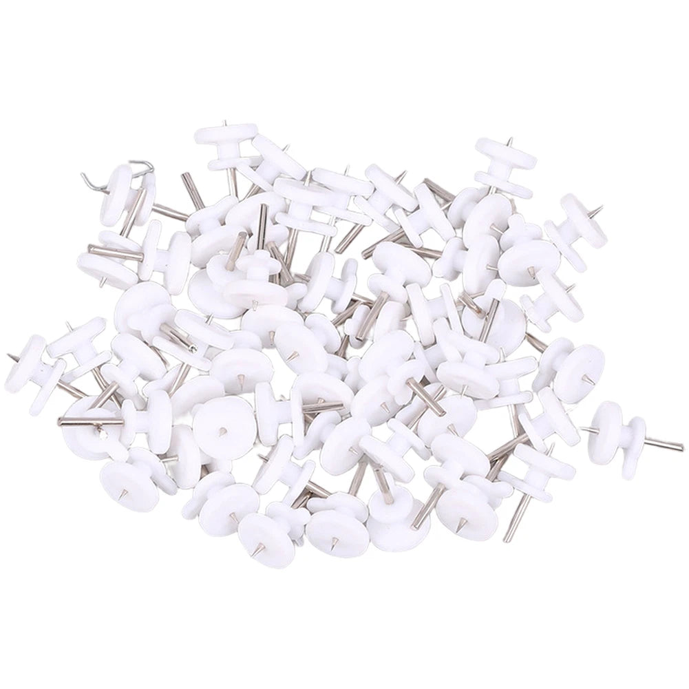 50PCS Wall Mounted Picture Hooks for Frames (No Drill, No Marks Left)