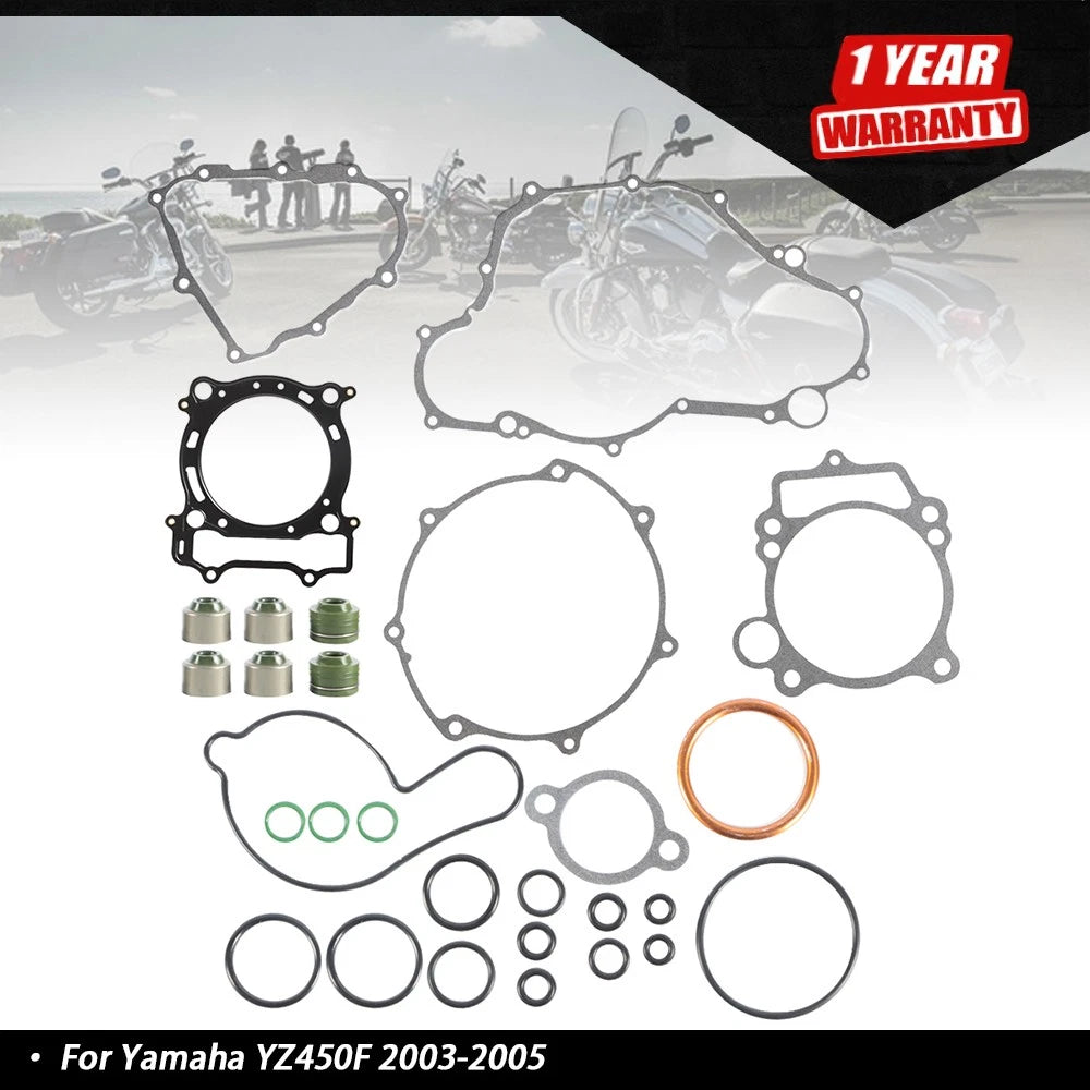 Complete Gasket Kit Set for Yamaha YZ450F (2003–2005)